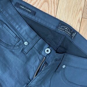 Lucky brand coated skinny jeans - full length true to size